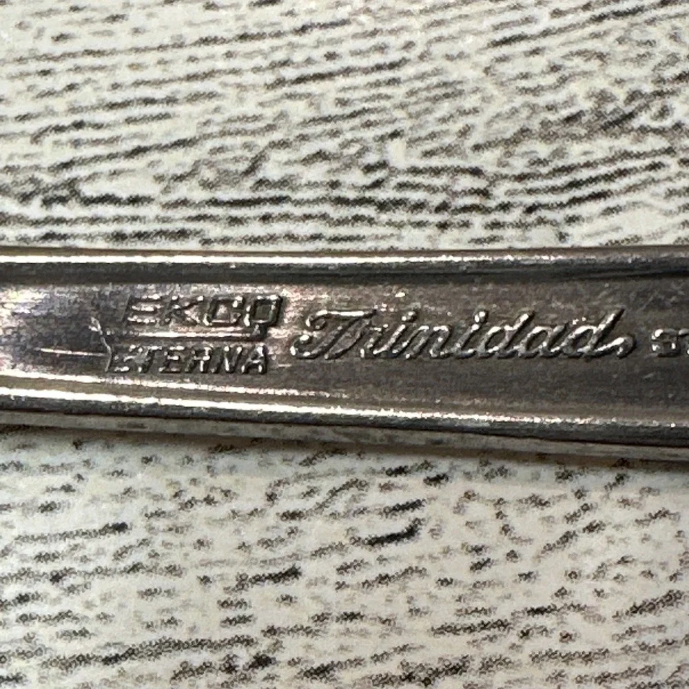 EKCO Trinidad Stainless Steel 2PC Spoon & Knife Japan Vintage